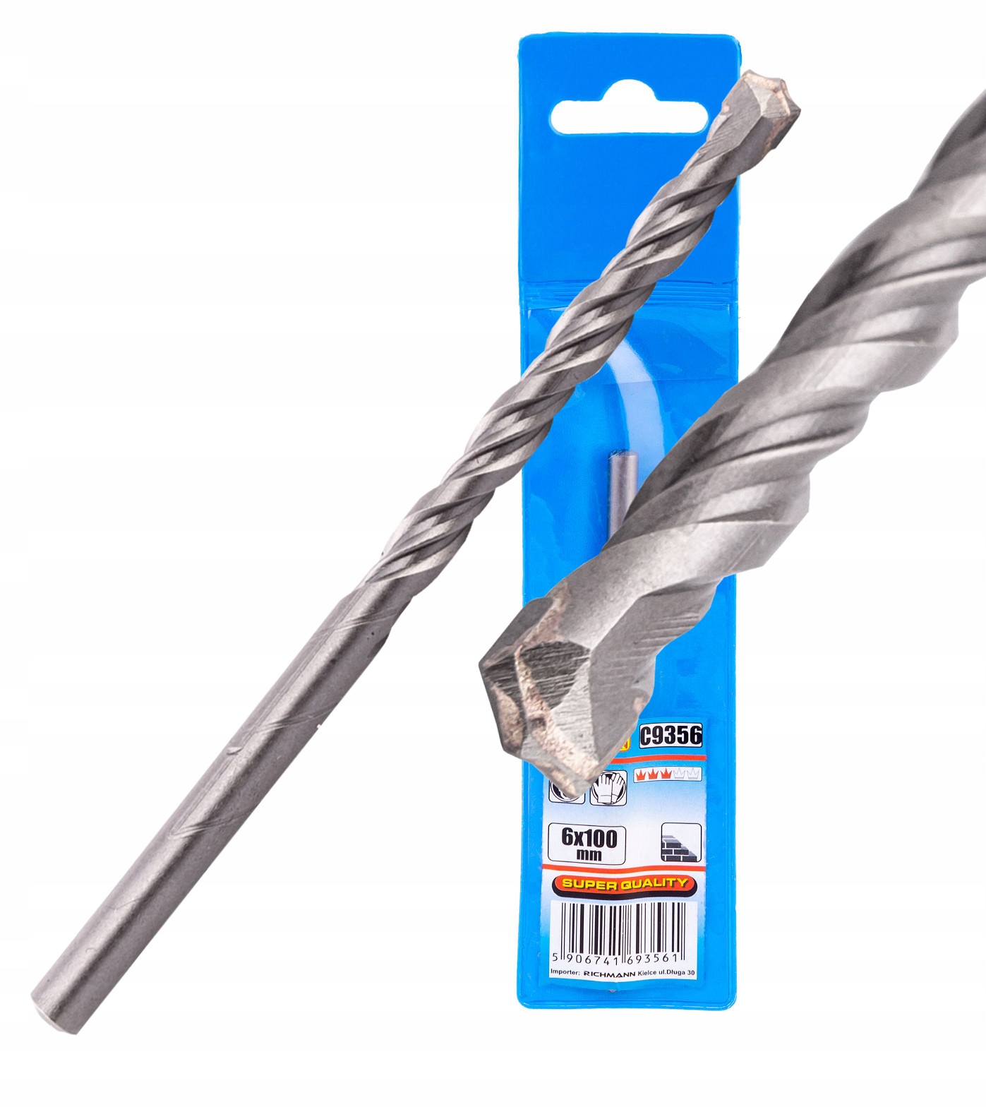 WIERTŁO DO BETONU 12x200MM CYLINDRYCZNE RICHMANN