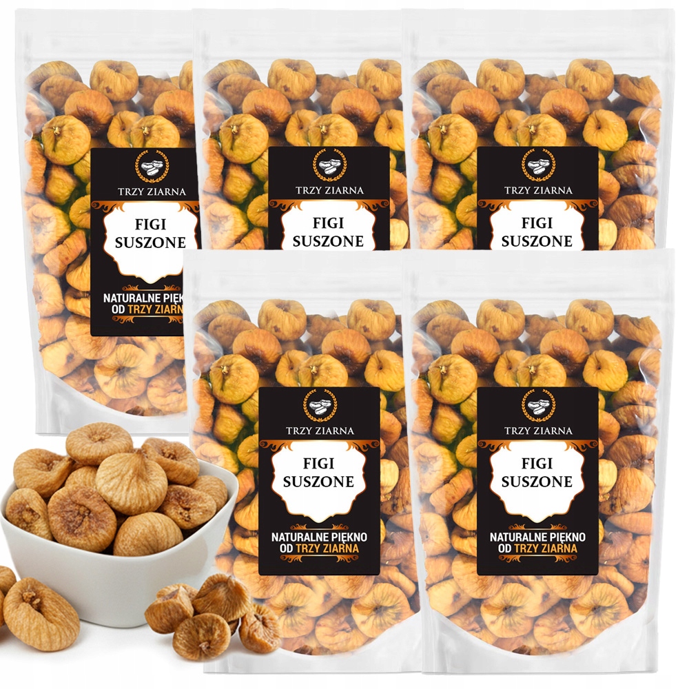 Levně Sušené Fíky 5 kg přírodní sladké sušené fíky čerstvé