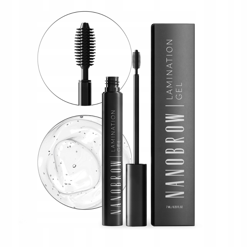 Transparentní gel na obočí Nanobrow Transparent gel na úpravu obočí