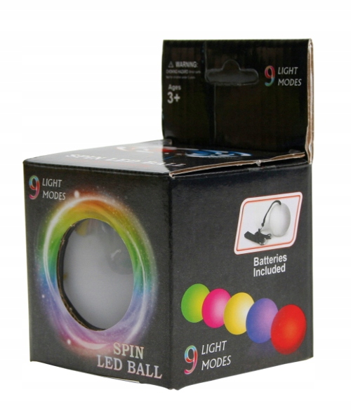 POI ŚWIECĄCA KULA SPIN PIŁKA LED Kod producenta D26671
