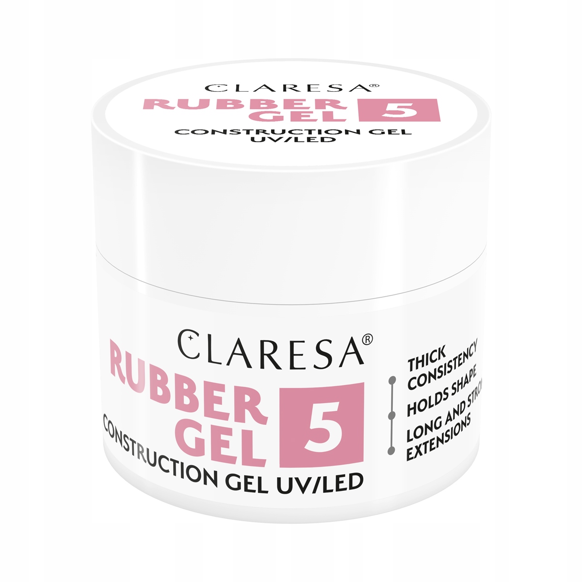 Claresa Stavební gel Rubber gel 5 90 g