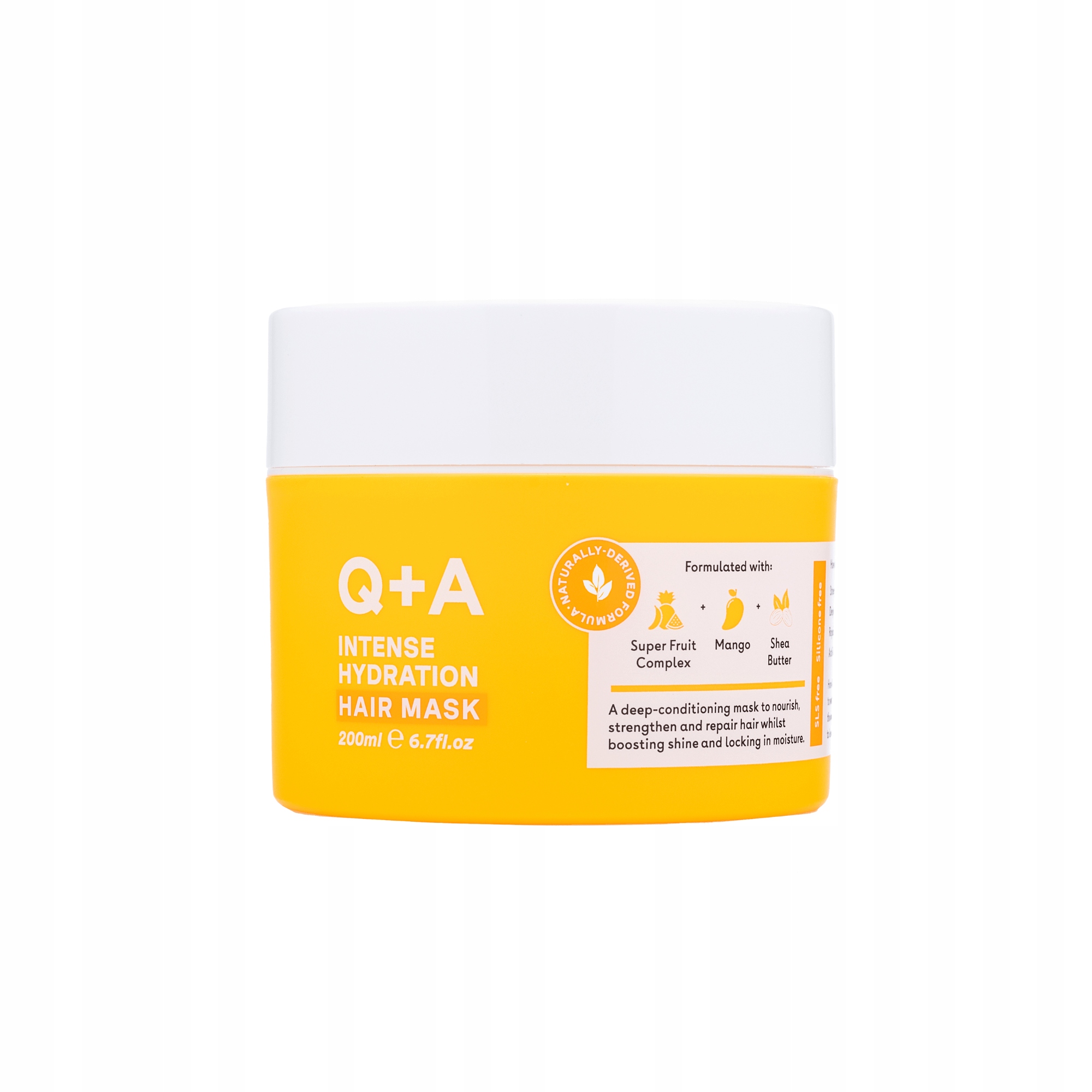 Q+a Intense Hydration – Intenzivně hydratační maska na vlasy 200 ml