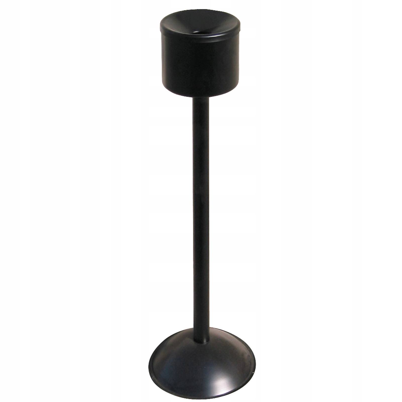 Levně Popelník samozhášecí volně stojící 15cm černý výška 60cm