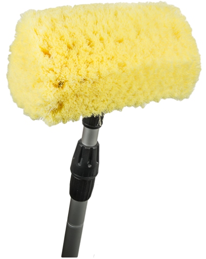 SZCZOTKA DO MYCIA PANELI FOTOWOLTAICZNYCH SOLARÓW MIĘKKA TELESKOP 300CM 3M Marka inna