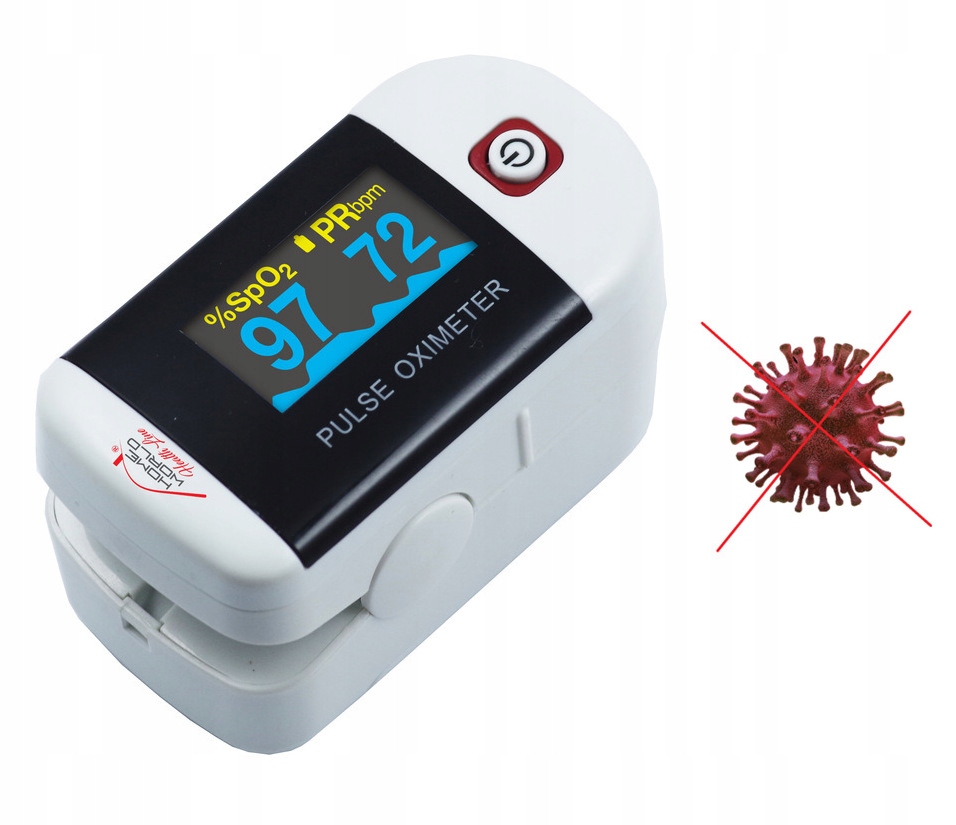 Pulsoksymetr TECH-MED HW-HL031 biały