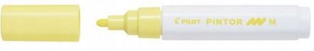 PINTOR MARKER PASTELOWY ŻÓŁTY M PLASTIK MATERIAŁ