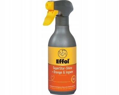 Spray nabłyszczający do grzywy i ogona Effol SuperStar-Shine Orange Ingwer