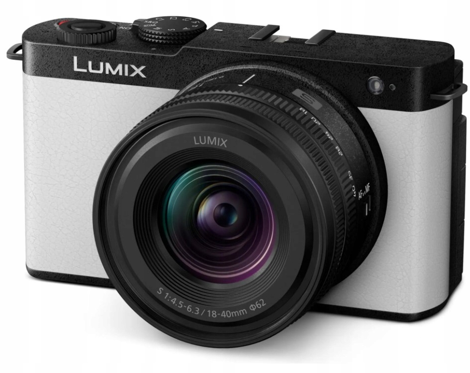 Aparat fotograficzny Panasonic DC-S9NE-W korpus obiektyw biały