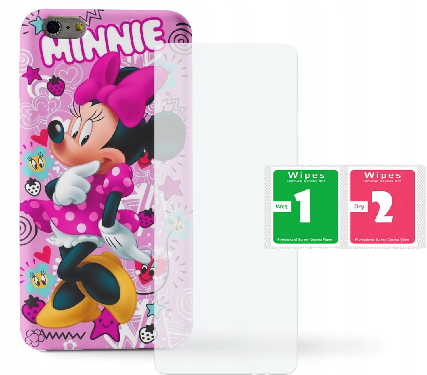 

Etui do Huawei P20 Lite Myszka Miki+szkło