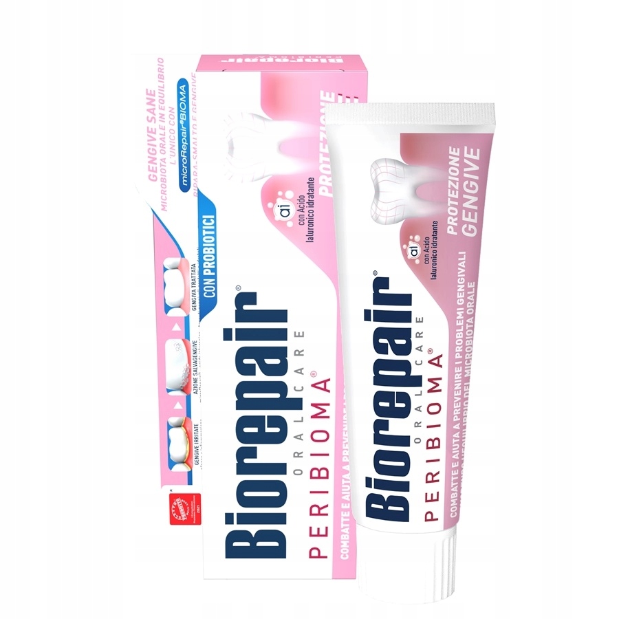 

BioRepair pasta z kwasem hialuronowym na dziąsła
