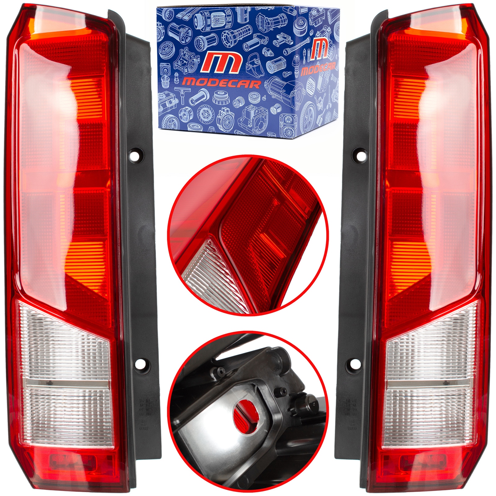 Man Tge 2017- Vw Volkswagen Crafter II 2016- X2 Zadní Lampa Levá, Pravá