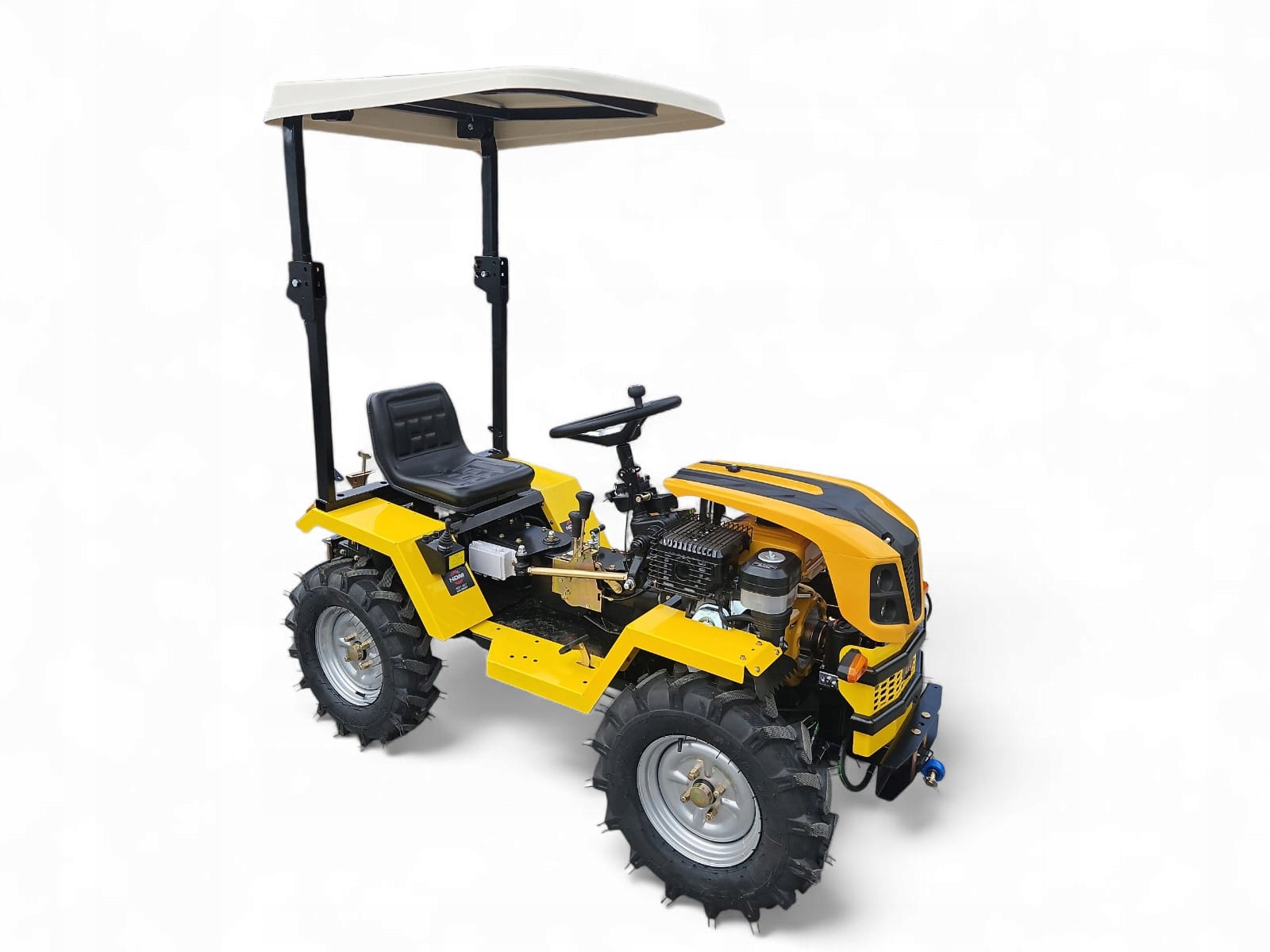 Traktorek 4x4 benzynowy Hdm Mini 910 z pałąkiem daszkiem mocny zwrotny