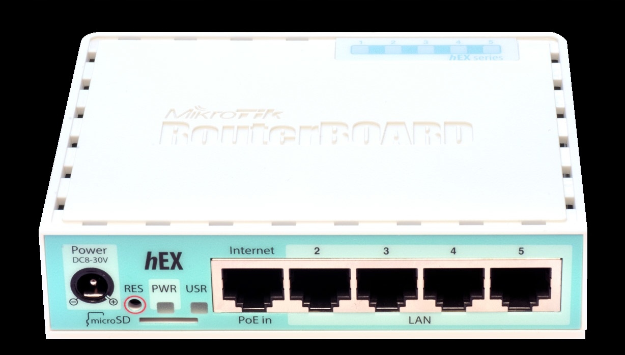 Mikrotik RB750Gr3, hEX, 256MB Ram, 880MHz, 5xGigabitLAN, L4