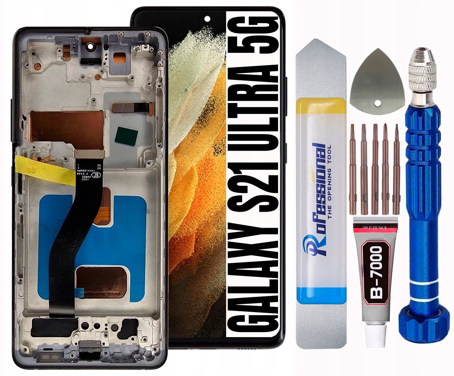 Displej Pro Samsung Galaxy S21 Ultra 5G G998 Incell LCD Displej Rámeček