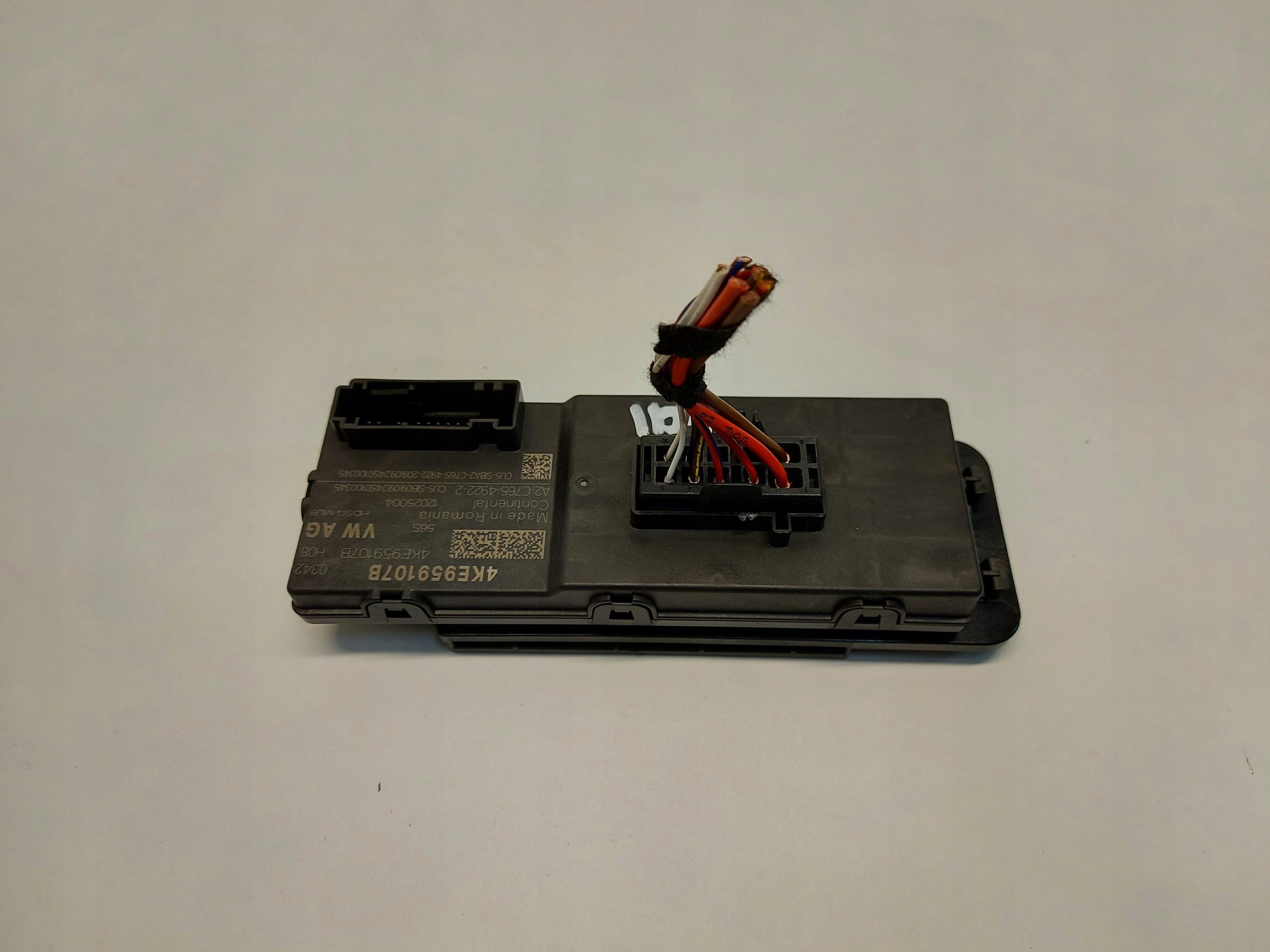 VW ID4 11A , 2024r SUV 5D control unit module bonnet 4KE959107B