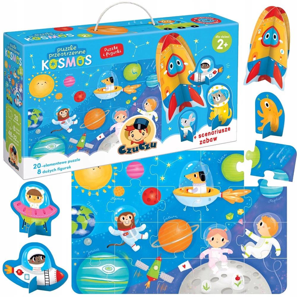 

CzuCzu Puzzle przestrzenne Kosmos 20ele ZA4090