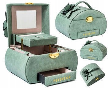 Šperkovnice na bižuterii Organizér na prsteny náramky náušnice