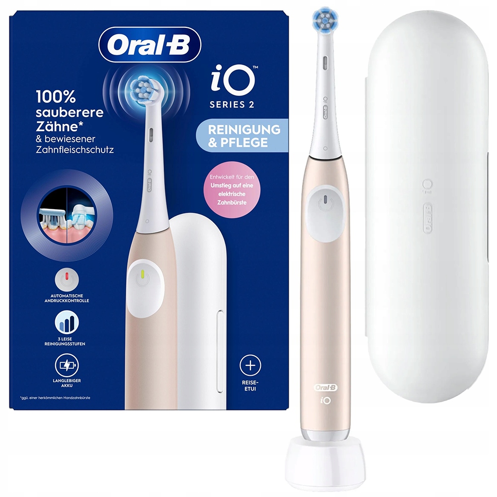 Szczoteczka Elektryczna Magnetyczna Do Zębów Oral-b Io Series 2 Calm Pink
