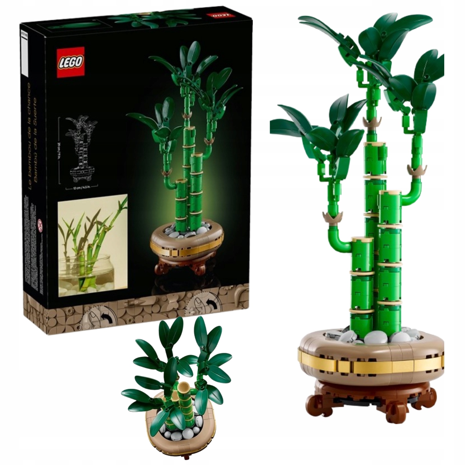 Lego Icons Botanicals Lucky Bamboo Ozdoba Klocki Bambus