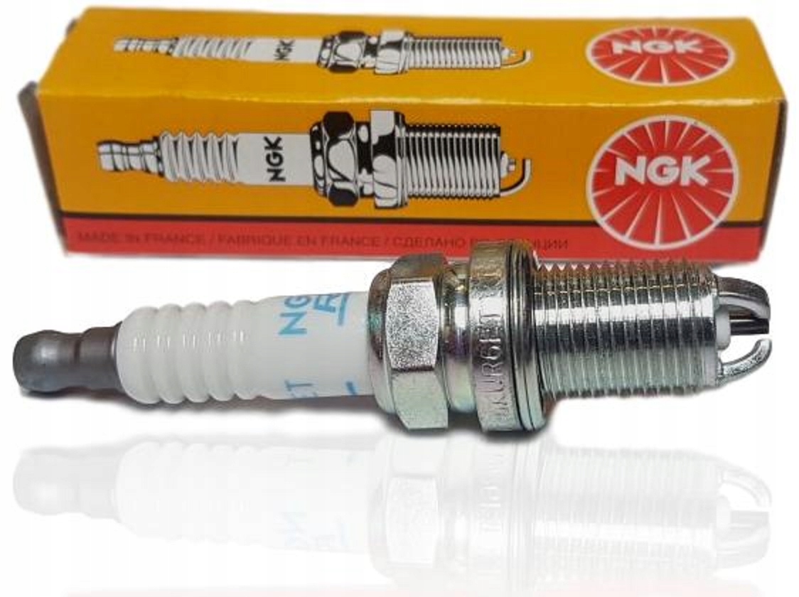 NGK ŚWIECE ZAPŁONOWE V-LINE 1 BUR6ET 2876 3 ELEKTRODY Długość gwintu 19,0 mm