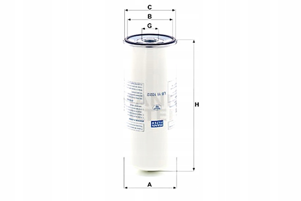 FILTR OLEJU AGRO MANN-FILTER Marka Mann-Filter