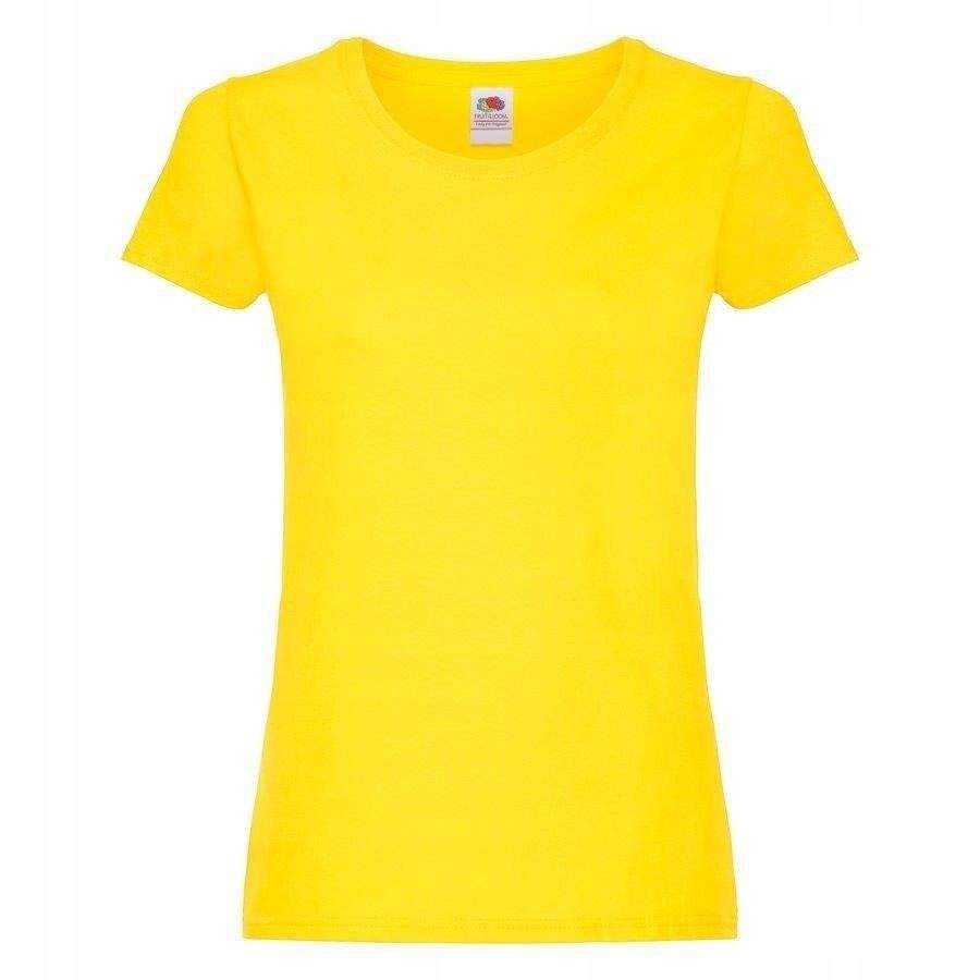 

Damska koszulka T-shirt Fruit Original żółty XL