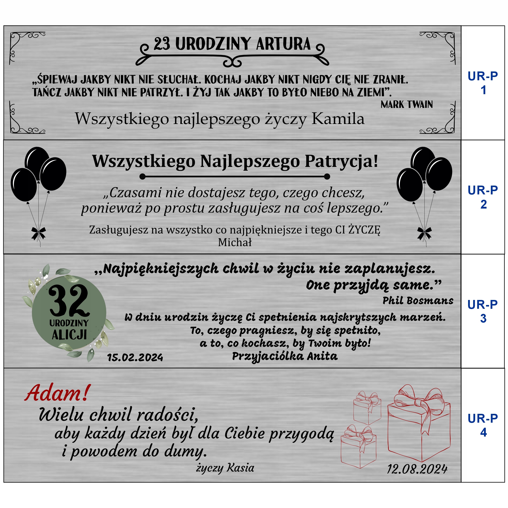 Długopis i pióro wieczne Parker Pudełko Grawer Prezent Rodzaj pióro i długopis