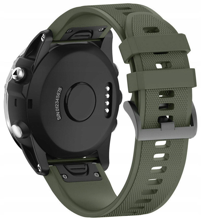 

Khaki Silikonowy Pasek do Garmin Epix 2