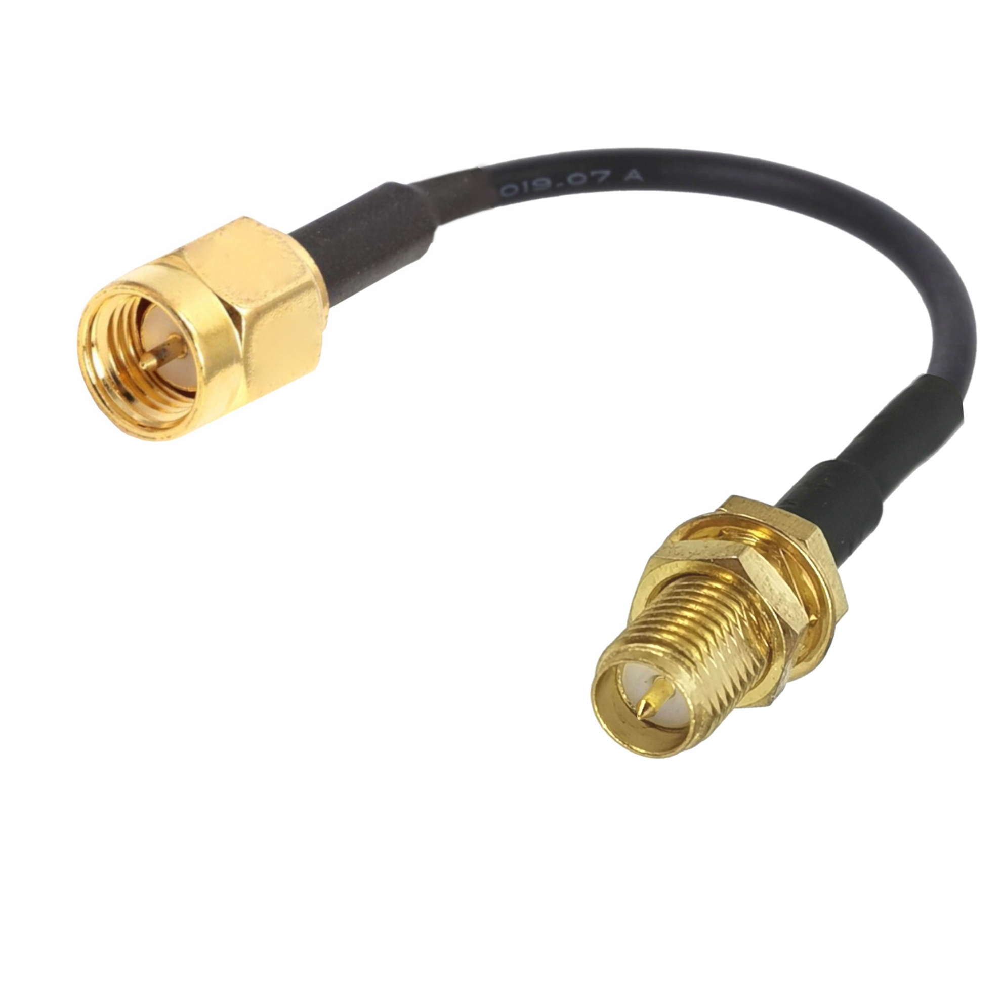 Pigtail Sma wtyk Sma-rp gniazdo RG174 20cm