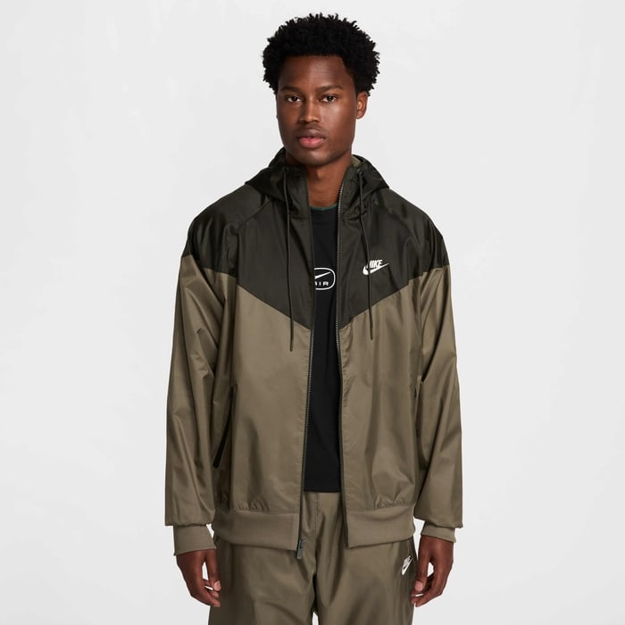 Pánská sportovní bunda Nike Sportswear Windrunner Khaki DA0001-222 vel. S