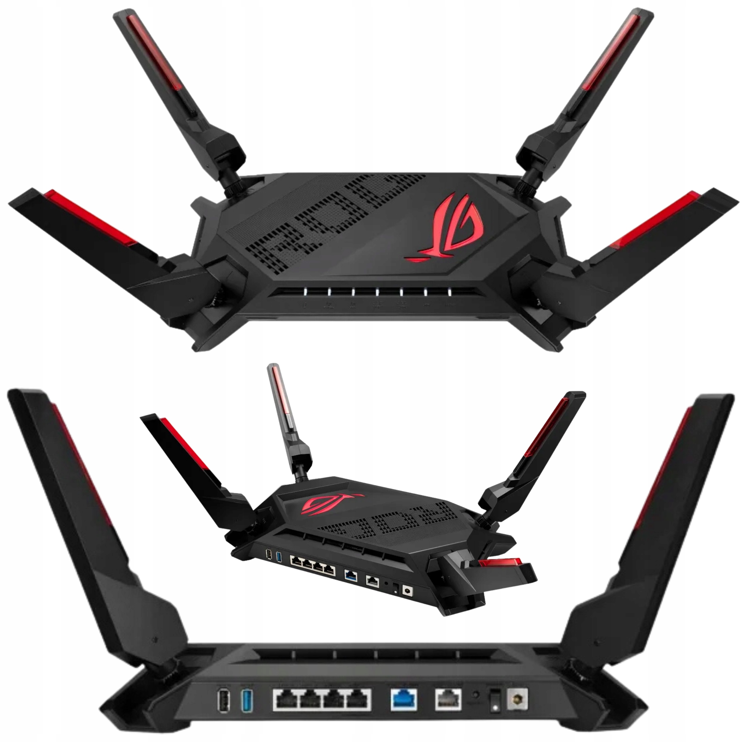 Router ASUS ROG Rapture GT-AX6000 Wi-Fi 6 AX 6000Mb 2xUSB router gamingowy
