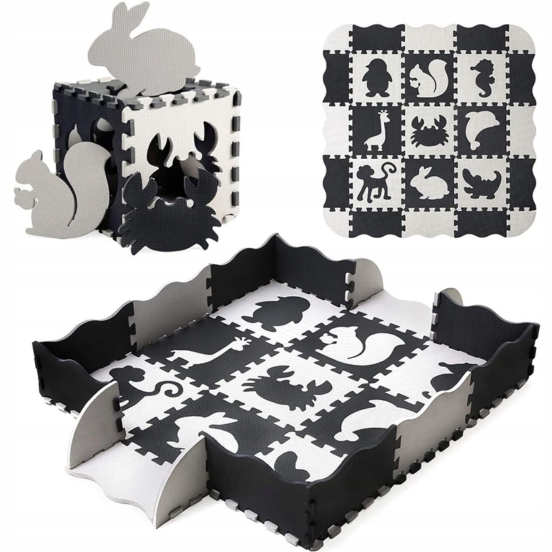 

Duża Mata Piankowa Kojec Grube Puzzle Piankowe XXL