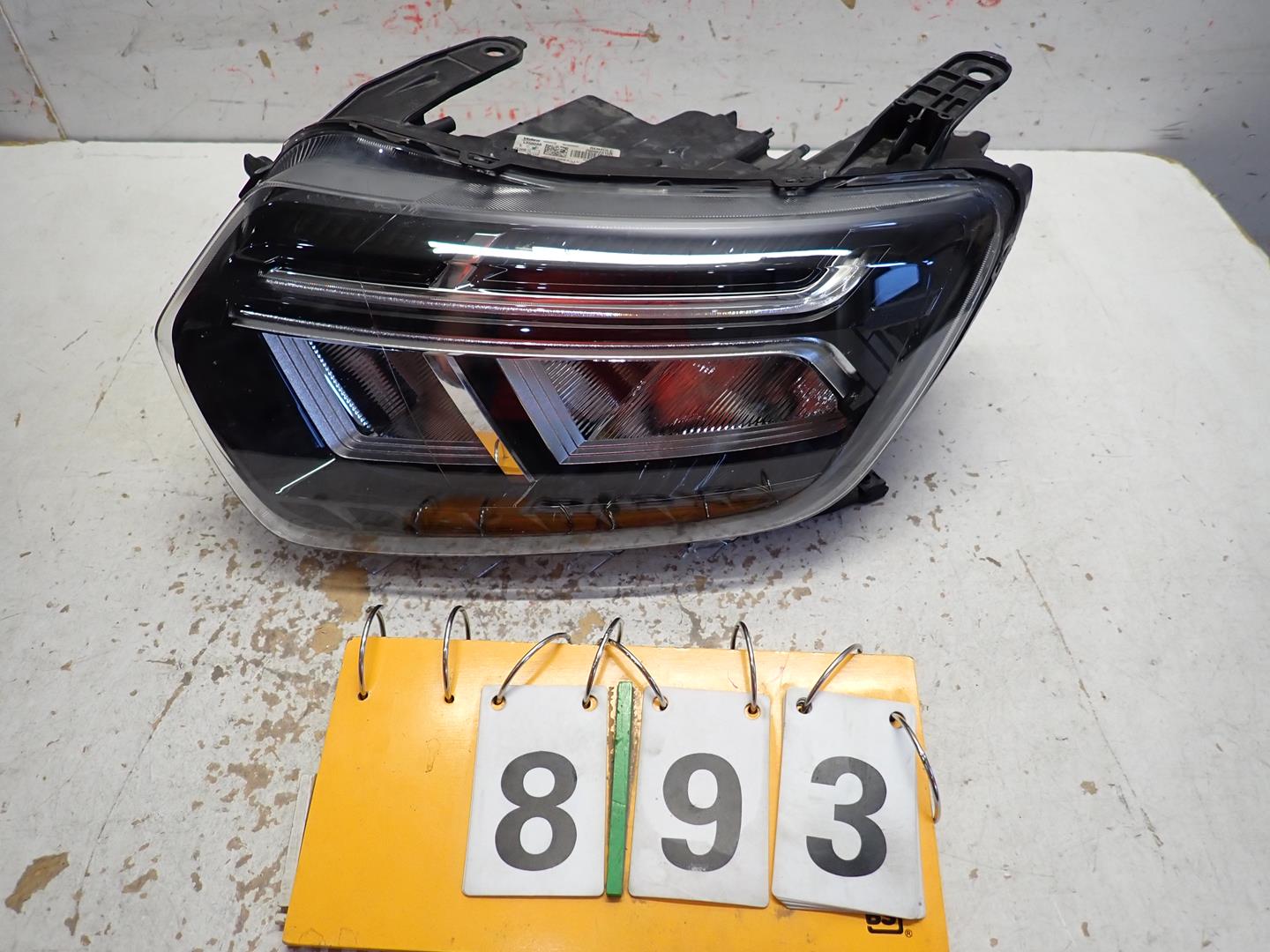 light front front left DACIA DUSTER II LIFT 2021- FULL LED 260602515