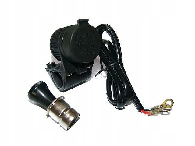 ZAPALNICZKA MOTOCYKLOWA GNIAZDO NA KIEROWNICE 12V EAN 8246357407167