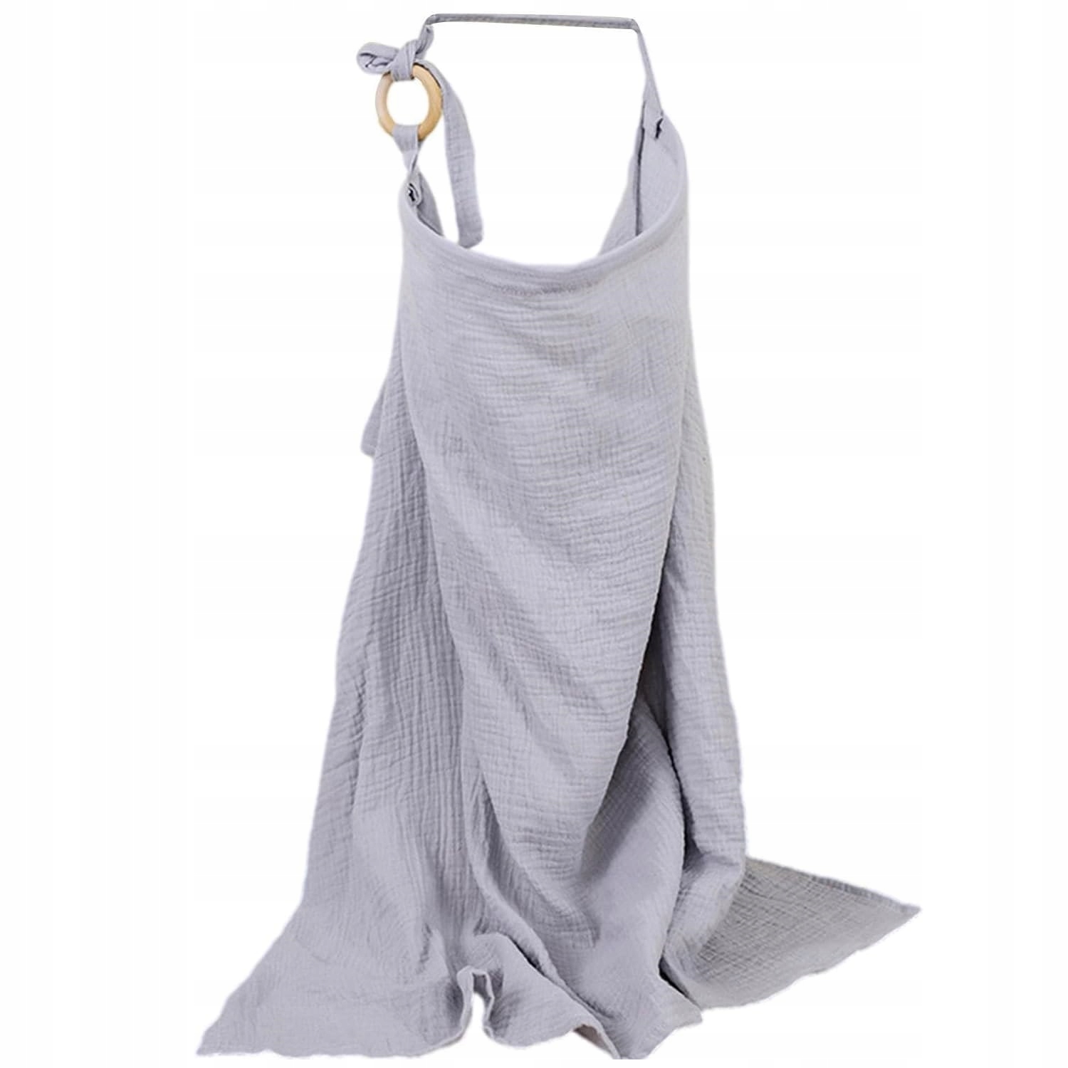 CHUSTA DO KARMIENIA PIERSIĄ NIEMOWLĄT DZIECKA OKRYCIE MAMY NIEBIESKA