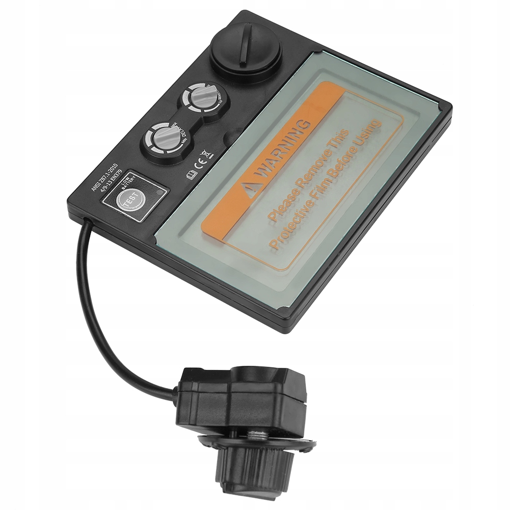 FILTR SAMOŚCIEMNIAJĄCY MASKA PRZYŁBICA SPAWALNICZA Waga produktu z opakowaniem jednostkowym 0.11 kg