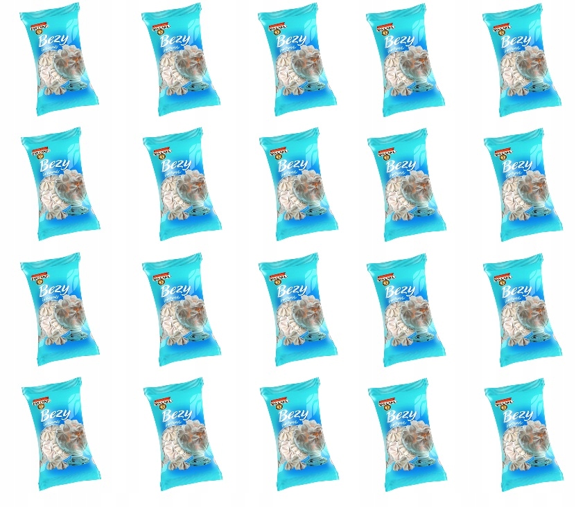 Levně 20 x 100 g Dan Cake Sněhové Pusinky sněhové vločky Karton