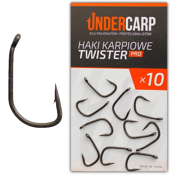 Undercarp Haki Karpiowe Twister Pro Rozm 6 UC451