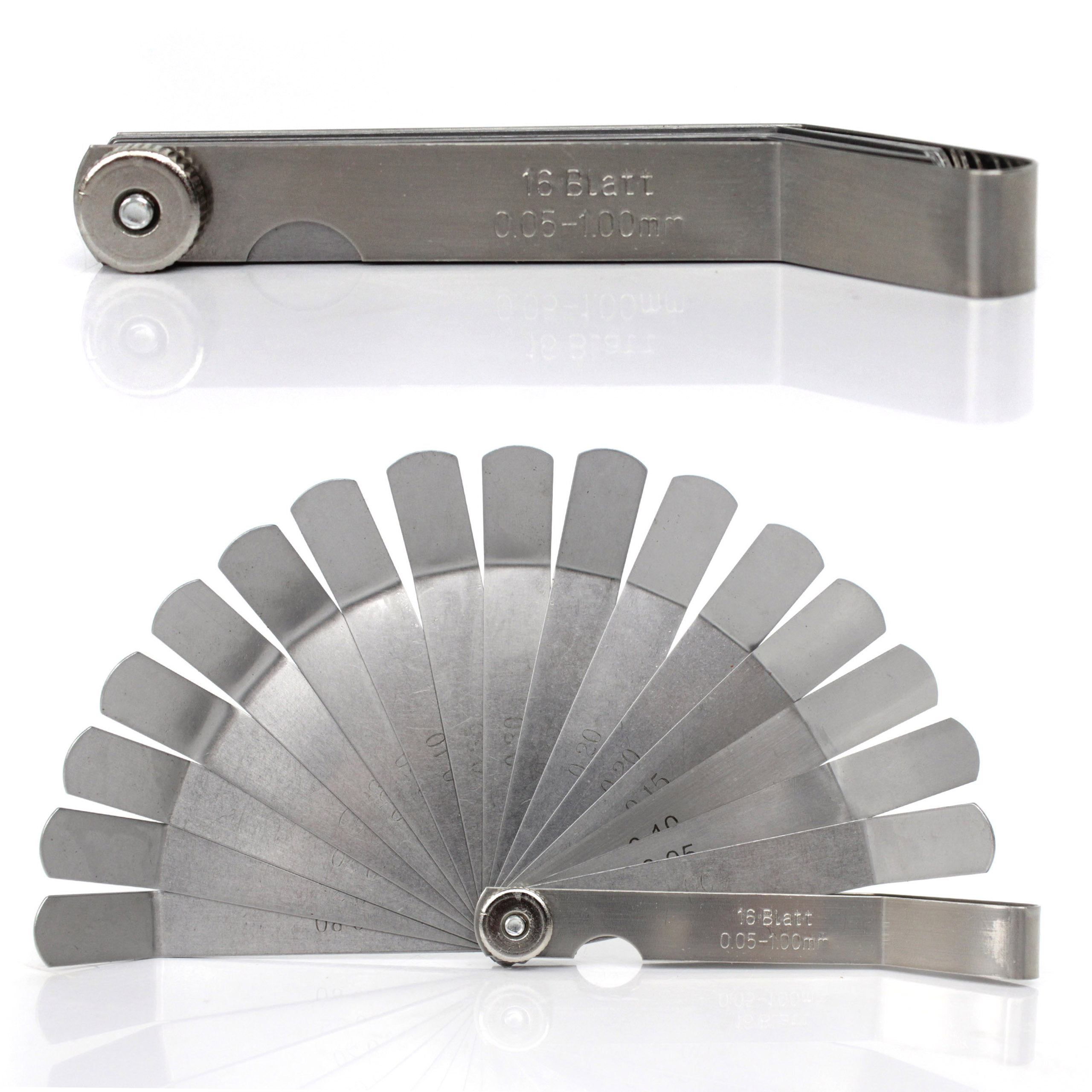 

Szczelinomierz Listkowy Gięty Do Szczelin 0,05-1,0