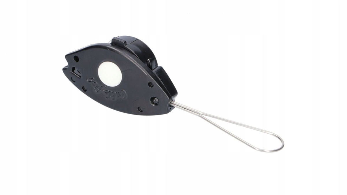 Uchwyt odciągowy FTTH, do kabli światłowodowych Extralink Fish EXTRALINK