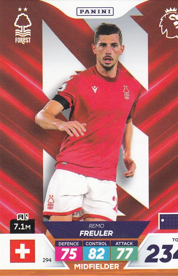 Premier League 2023 Plus Base Card Freuler 294