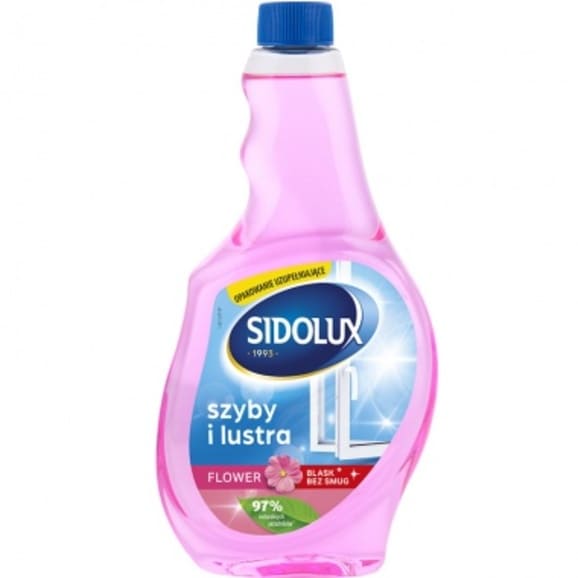 

Sidolux Crystal płyn do szyb Flower zapas 500ml