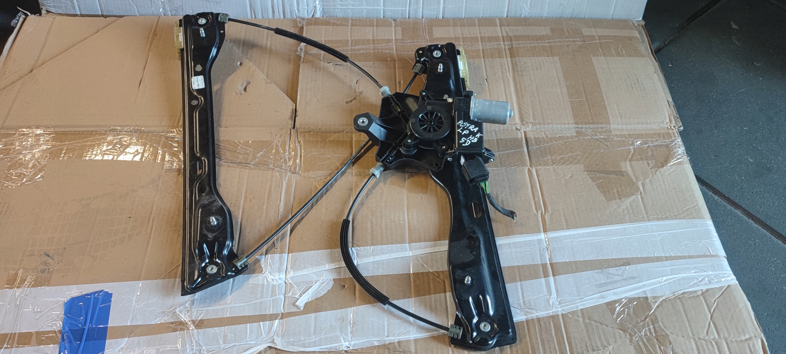 OPEL ASTRA K window regulator left front + mini motor HB 7 PIN