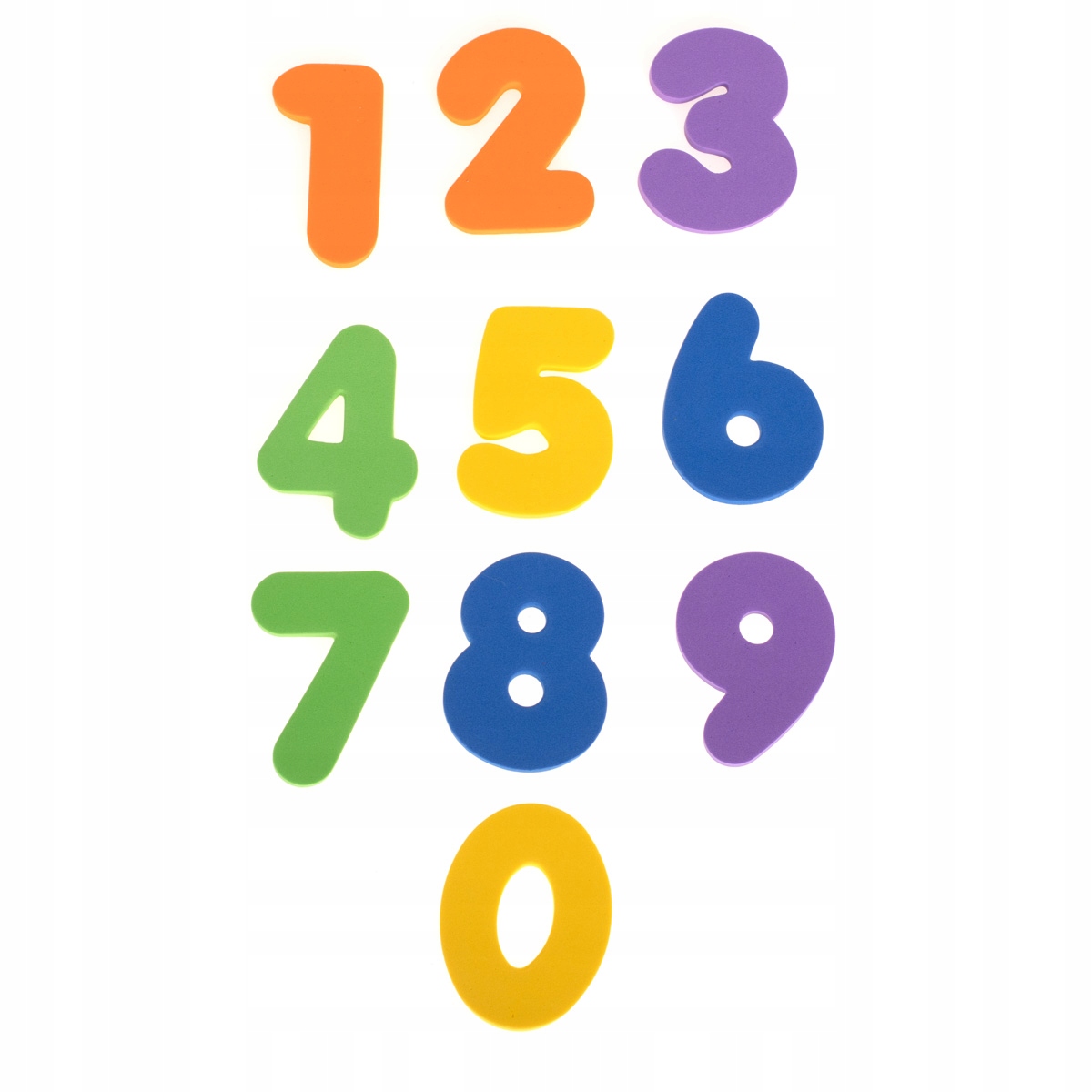 Zabawka do kąpieli literki cyferki piankowe Wiek dziecka 3 lata +