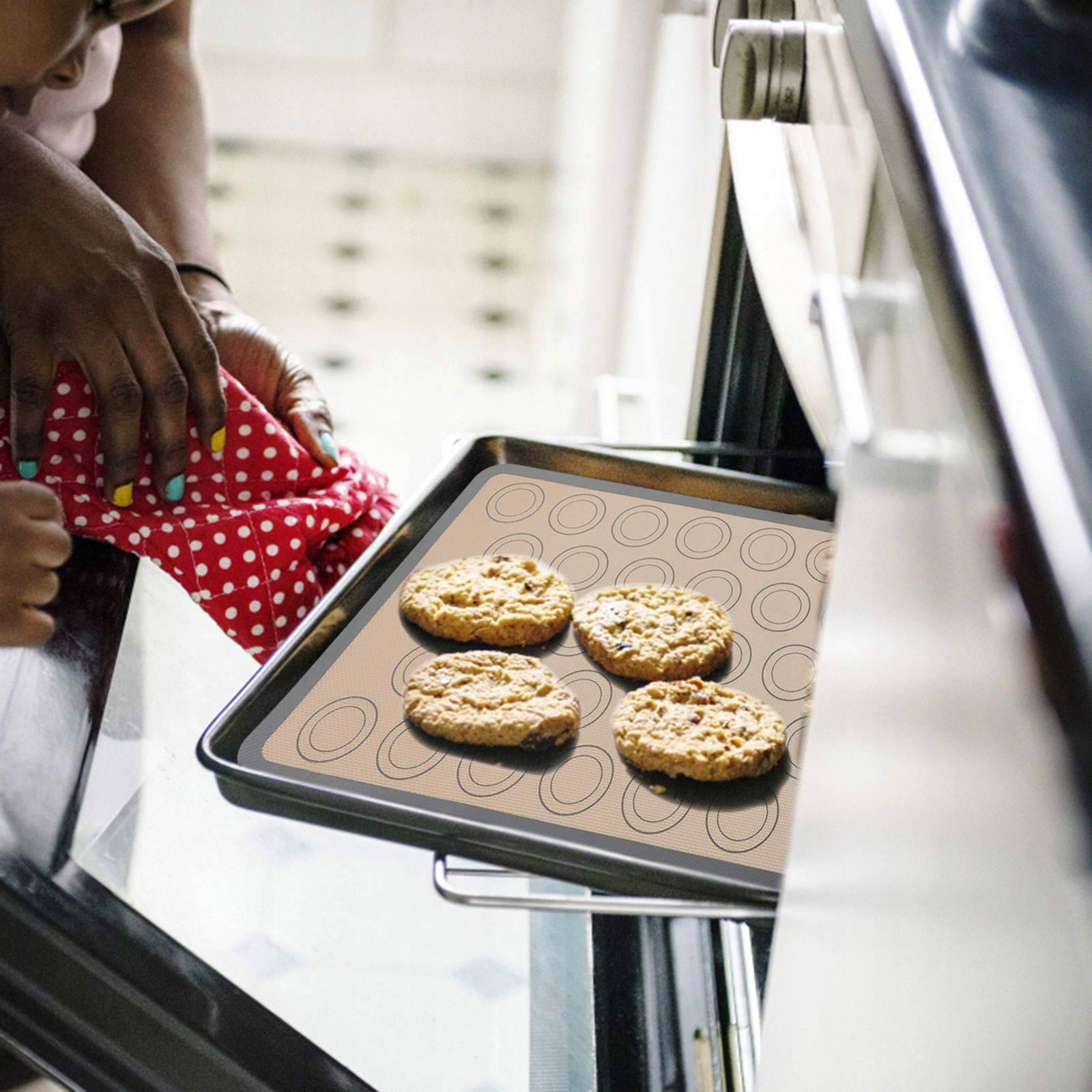 MATA DO PIEKARNIKA SILIKONOWE CIASTO DO PIECZENIA Marka inna