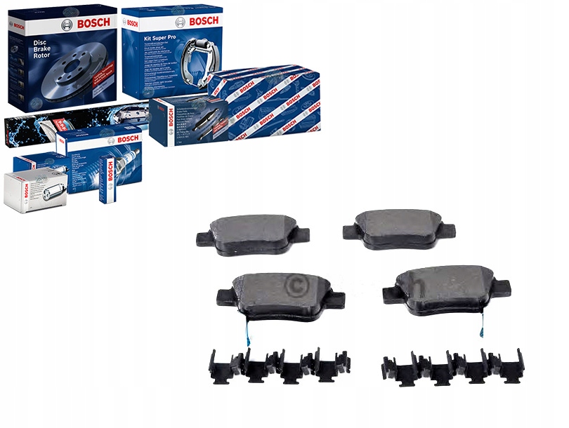 Brzdové Destičky Toyota Zadní Avensis Bosch Asistent Kolize #34