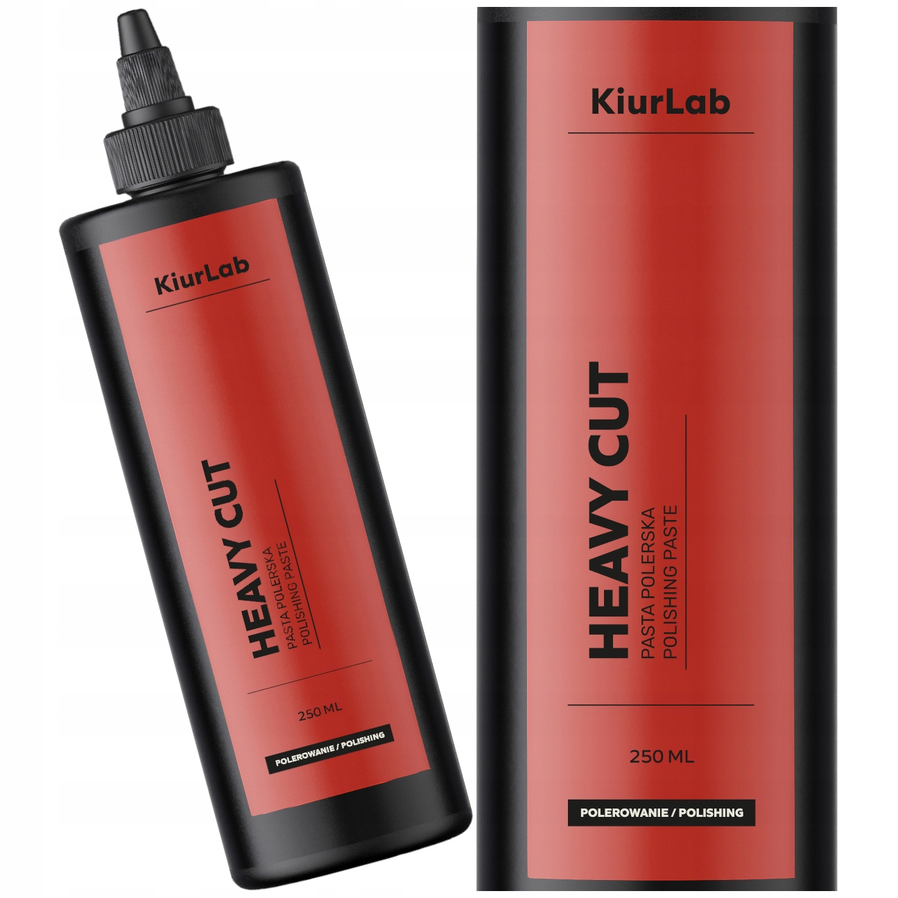 Kiurlab Heavy Cut Mocno Tnąca Pasta Polerska Do Usuwania Głębokich Rys