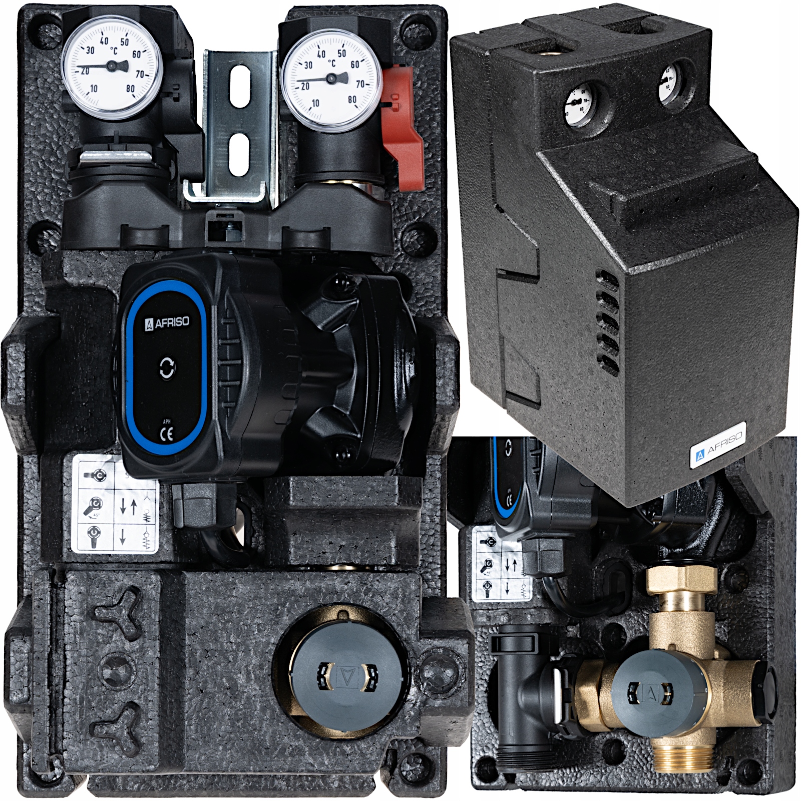 Čerpacia Skupina Primotherm C130-3 S Termostatickým Ventilom Atm Čerpadlo Afriso