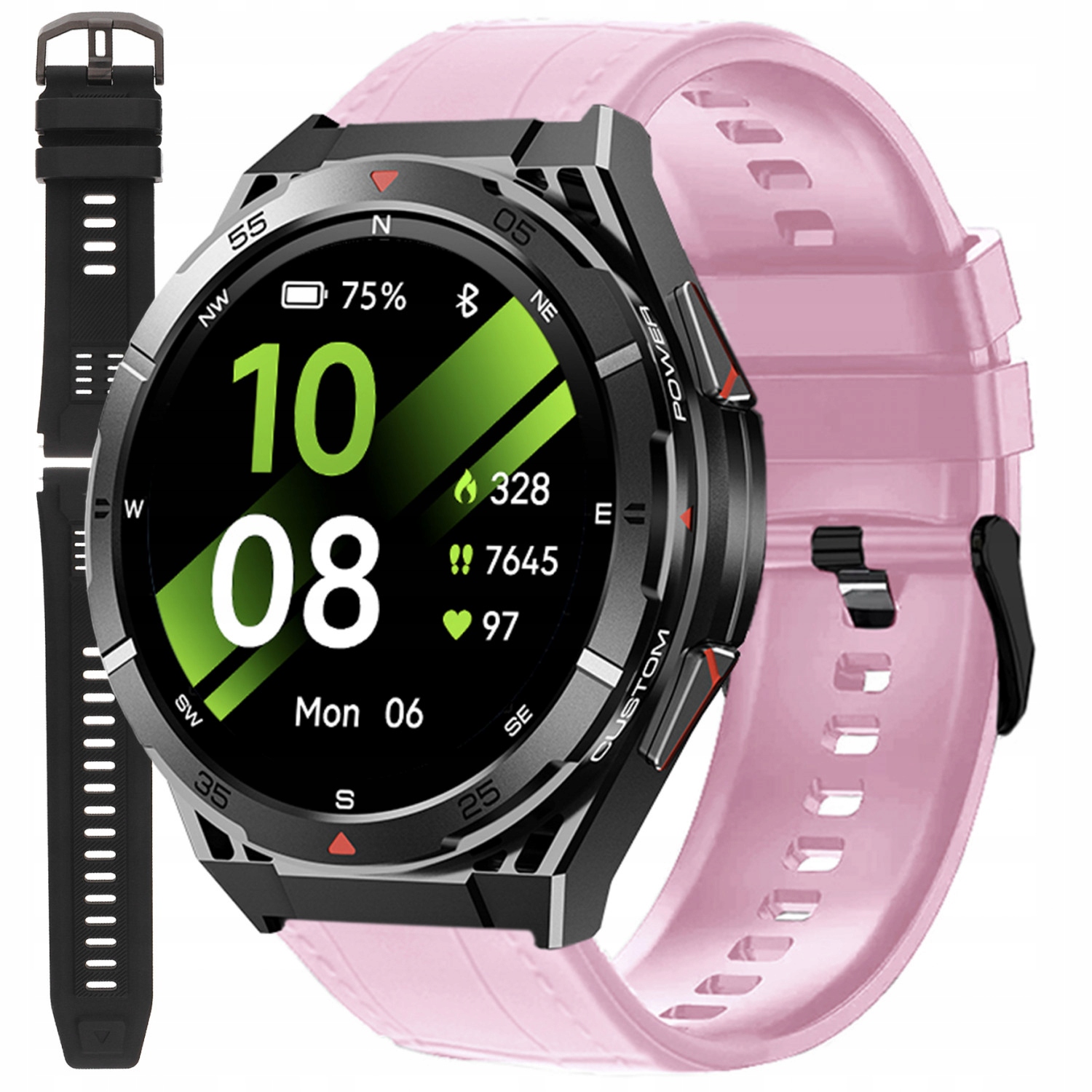 Chytré Hodinky Enter Pathfinder Kompas Barometr Výškoměr 480 mAh