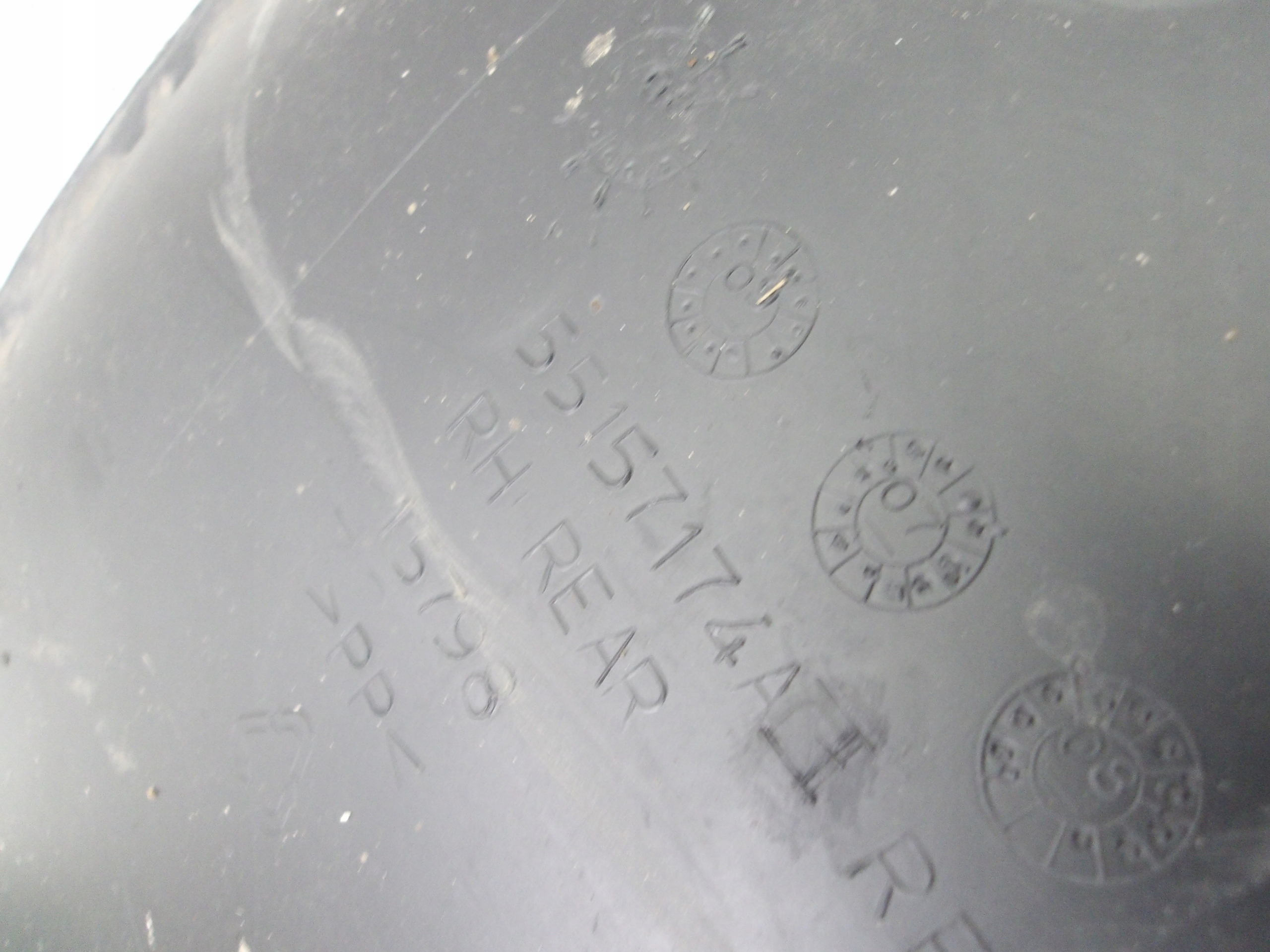 DODGE NITRO 07-11 mudguard rear. right rear part OE